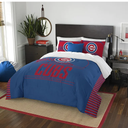 Officially Licensed MLB Full/Queen Grand Slam Comforter & Sham Bedding, Soft & Cozy, Washable, Throws & Bedding, 86" x 86"