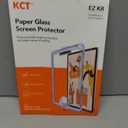 KCT Paperfeel Glass Screen Protector Compatible with iPad Pro 11 inch (2022&2021&2020&2018) / iPad Air 5th/4th (10.9 inch, 2022/2020) Draw as Paper, Anti Glare, EZ Kit | Tempered Glass, Screen Protector, Draw as Paper, with Matte Surface, EZ Kit