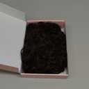 HOOJIH Curly Hair Bun, Messy Bun Hair Piece Elastic Drawstring Messy Bun Large Full Hair Bun Extension Hairpiece Short Synthetic Ponytail Extension for Women Dark Auburn Red with Black Mixed (1 Pack)