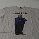 Men Women Bertram Graphic I Friend Eat Sleeve Kids Cotton Tee Outfit T-Shirt Birthday Father's Day Multicolor,  XL