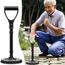 Upgraded Portable Standing Aid with Integrated Reinforced Fixation Buttons and Oversized 7" Base, an Adjustable Standing and Daily Living aid Designed for Seniors