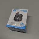 2 x Studio-Quality Wireless Ear Buds with Deep Bass & Enhanced Audio Clarity, Bluetooth 5.4, 10-Year Lifespan Earbuds, ENC Noise Cancelling Calls, Secure Fit Memory Foam Tips, IPX6 Waterproof (Black)