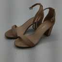 Aviditk Women's Square Chunky Mid Heels Sandals, 7