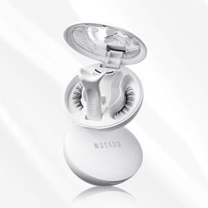 WOSADO Soft Magnetic Eyelashes Kit with Applicator, [Tulip] 22mm Reusable Glue-free Wispy Magnetic Lashes, Cruelty-free False Lashes, Waterproof, Lightweight, Suit for Heavy Makeup