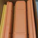 Yahenda 28 Sets Reusable Travel Utensils Set with Case Wheat Straw Cutlery Portable Spoon Knife Forks Plastic Tableware Lunch Box Accessories Bulk for Adults Travel Picnic Camping Utensils(Multicolor)