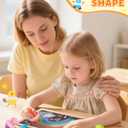 NewFamily Dustless Mushroom Sidewalk Chalk for Kids Non-Toxic Washable Outdoor Art & Blackboard Drawing Chalk with Holder | Mess-Free Fun Play for Classroom & Home6 color