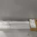 DEZ FURNISHINGS Premium Cordless 1" Room Darkening Vinyl Mini Blinds, 21" W x 48" H, White