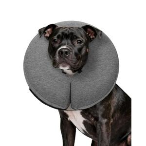 MIDOG Dog Cone Collar for Large Medium Dogs, MD-102-Grey-L-102D-ashgrey