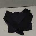 KUKOME Ballet Dance Leotards for Women, Teen, Girls Dance Bodysuit 3/4 Sleeve Leotards (Medium (High:150-155cm), Black)