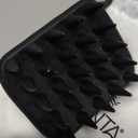 Manta Original Anti-Breakage Hairbrush  Gentle Detangling Brush for Wet & Dry Hair, Flexible Hairbrush for All Types, Healthy Hair Care for Women & Men, Black