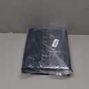 Navy Blue Blackout Curtains for Living Room 84 Inch Length 2 Panel Set Back Tab Pocket Midnight Dark Blue Black Out Linen Window Drape Thermal Insulated Room Darkening Curtain for Bedroom Boys 84 Long