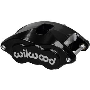 WILWOOD WIL120-10937-BK Brake Caliper, D52, 2 Piston, Forged Aluminum, Black Powder Coat, 12.190 in OD x 1.040 in Thick Rotor, 7.060 in Floating Mount