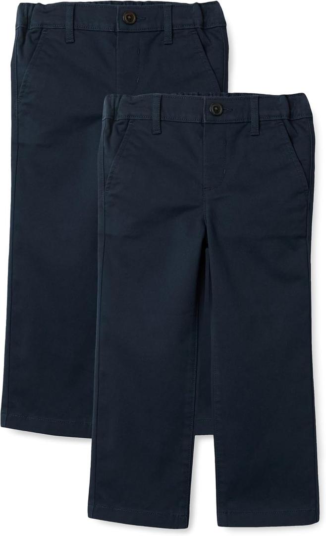 Amazon Essentials Boys Stretch Straight Fit Chino Pants