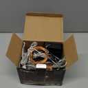 Minetom Solar String Lights, 4 Packs Total 132Ft 400 LED Solar Fairy Lights, Waterproof Solar Lights for Outside Patio Yard Tree Wedding Christmas, Warm White