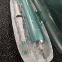 Aquasonic Vibe Series Ultra-Whitening Toothbrush  ADA Accepted Power Toothbrush - 8 Brush Heads & Travel Case  40,000 VPM Motor & Wireless Charging - 4 Modes w Smart Timer  Mint Green Metallic