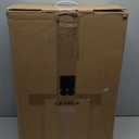 LEVEL8 Hard Shell Carry on Luggage Airline Approved, Carry-on Suitcases with Wheels, Lightweight Luminous Textured Hardside Travel Bag with Tsa Lock, 20 Inch, Black