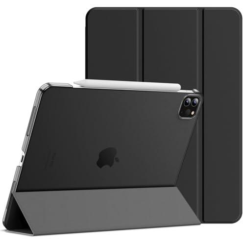 JETech Case for iPad Pro 11-Inch, 2022/2021/2020/2018 Model (4th/3rd/2nd/1st Generation), Compatible with Pencil, Cover Auto Wake/Sleep (Black)