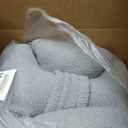 FLORICH Kids Travel Pillow, Car Sleeping Travel Pillow for Kids, Removable H-Shaped Pillow for Adults and Children to Support Head and Body Road Trips with Neck Pillow and Blanket (Grey)