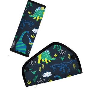 Shoulder & Belly Protective Padding - Soft Breathable Hypoallergenic Cushion Cover, Cartoon Dinosaurs
