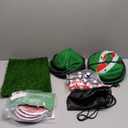 SWOOC Games  Bogey Pong | 3-in-1 Backyard Pong Golf Game Set w/Darts & Tic Tac Toe | Remove Discs for Pong Golf Game Play | Yard Golf Chipping | Backyard Golf Games for Adults, Kids, & Family