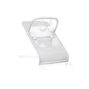 Baby Delight Alpine Deluxe Portable Bouncer | Infant | 0-6 Months | Driftwood Grey (30.31"D x 18"W x 23.23"H)