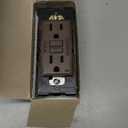 Leviton 15 Amp Renu Self-Test Tamper-Resistant GFCI Outlet, RGF15-WB, Walnut Bark