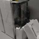 FEMILA Exterior Wall Sconce,2 Packs Outdoor Waterproof Wall Lights Fixture,E26 Socket Wall Lantern for Porch,AntiRust Matte Black Finish with Seeded Glass Lampshade,4FD54B2PK BK