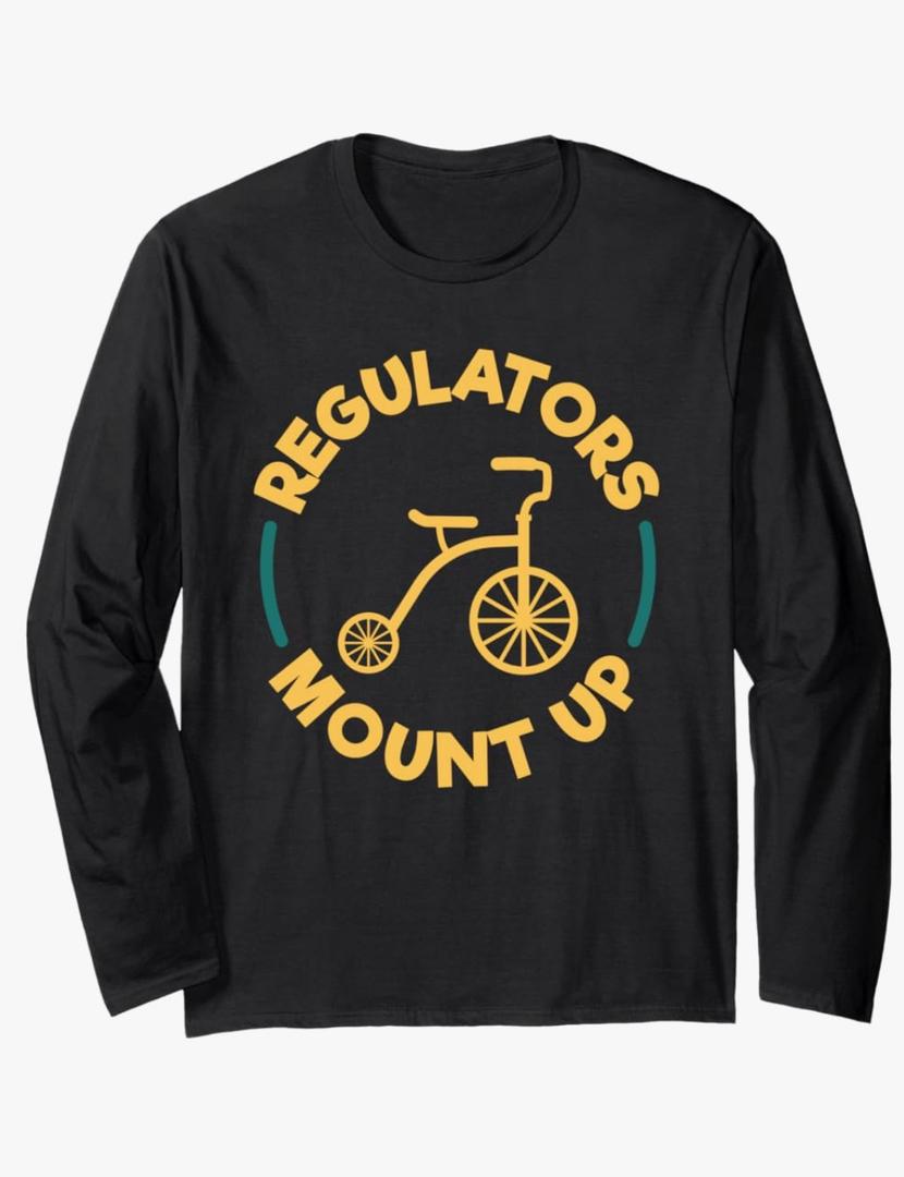 Regulators Mount Up shirt - Long T-Shirt M, Black