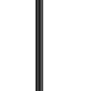 DAWNER 24" Black Toilet Paper Holder Free Standing, Stainless Steel Rustproof Toilet Paper Stand with Storage, Stable Heavy Weighted Flat Base for Apartment, Bathroom, Kitchen, Matte Black Finish