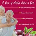 SUBSTANCE. Beetroot Boost Capsules - 4500mg per Serving, 30 Days Beet Root Capsules Supply  Beets Supplement with Vitamin-C & Manganese  Natural Nitric Oxide & Energy Booster Beet Root Powder  USA