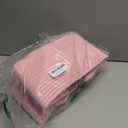 OIAHOMY 19L Woven Basket, Gift Basket Empty with Gift Bags and Ribbons, Rope Baskets for Baby Showers, Storage Baskets with Handles for Nursery, Pet Toy Organizer - Pink (Large: 15.35L*11.42W*6.7H)