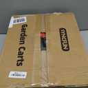 SYNCFUN Collapsible Wagon Cart with Wheels 300lbs Black, Portable Sports Utility Rolling Wagon for Beach, Garden, Camping & Grocery, Fishing