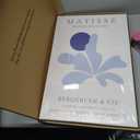 Framed Blue Posters Canvas Wall Art Set of 3 - Coastal Aesthetic Wall Decor Pictures Matisse Abstract Minimalist Prints for Bedroom Living Room Gallery Home Decoration 16×24 Inches