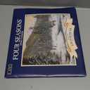 Lang Four Seasons 2026 Wall Calendar  12-Month Calendar with Stapled Binding, Linen-Embossed Seasonal Landscape Artwork by Lee Stroncek, 13.4"  12"