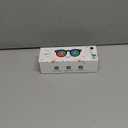 Kids Smart Glasses with LED Lights, Bluetooth 5.4 Open-Ear Audio, Touch Control, Magnetic Charging, Ages 3-12 (Color Blocking)