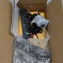 Ousmile Large Stopwatch with Start/ Stop Button, LED Digital Timer with Remote, Countdown Clock with Buzzer, Gym Clock for Home Gym, Interval Timer for Workout