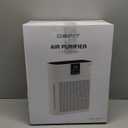 Air Purifiers for Home Large Room up to 2180 Sq Ft, DBFIT HEPA Air Purifier with Washable Nylon Pre-Filter, PM2.5 Air Quality Sensor, Air Cleaner for Pet Hair, Odor, Smoke, Dust, Pollen AP2410 (White)