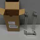 Over Door Hook Heavy Duty Hooks for Hanging - Single Hook Loads up to 50lbs for Kitchen, Bathroom, Bedroom and Office - Pack of 3