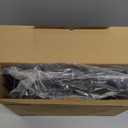 Kitsure Dish Drying Rack for Kitchen Counter, Stainless Steel Sink Organization and Storage Essentials with Cutlery Holder, Home and Appartment Decor, 12''W x 15.5''L, Black