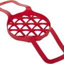 Instant Pot Official Silicone Bakeware Sling - Multi-Use, Heat-Resistant, BPA-Free, Compatible with 6-Quart and 8-Quart Cookers, Red - Ideal for Lifting, Roasting and Healthier Cooking