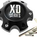 XD Series Wheel Center Cap Satin Black 1079L120SB-H34