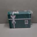 HBlife Fruit Bowl for Kitchen Counter - 2 Tier Ceramic Fruit Rack, Fruit Basket for Fresh Fruit&Veggies, Tiered Fruit Platter Serving Trays for Party (Standard)