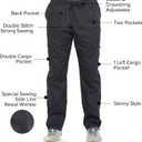 Dagacci Scrubs for Men Set - V-Neck Scrub Top and Cargo Pants - 8 Pockets Men Scrubs Set (M)