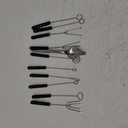 Patelai 12 Pcs Candy Dipping Tools Set Included 10 Chocolate Dipping Fork Spoons and 2 Stainless Steel Culinary Decorating Spoons Chef Art Pencil for Decorative Plates