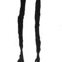 Kala Dhagga Choti Punjabi Paranda Parandi Hair Accessory Braid Tassles (Set of 2), Black