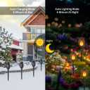 Kurifier 16Pack Solar Torch Lights, Solar Lights Outdoor Waterproof, Flickering Flame Garden Lights Solar Powered, Outdoor Solar Lights for Yard, LED Tiki Torches for Outside Pathway Yard Garden Decor