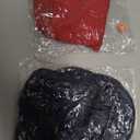 2 Pieces Winter Dog Hoodie Warm Small Dog Sweatshirts with Pocket Cotton Coat for Chihuahua Clothes Puppy Costume(S, Dark Blue, Red)