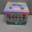 30 Colors Tie Dye Kit, Tie Dye Set for Kids, Pre-Filled Tye Dye Bottles, Non Toxic Permanent Fabric Dye Art Set, Easy DIY Fabric Art - Create Fun (30 Colors)