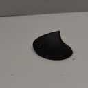 Left Handed Mouse, 2.4G Wireless Left Handed Ergonomic Mouse with 800/1200/1600 Adjustable DPI, 6 Buttons Wireless Vertical Mouse for MacBook/Laptop/PC/Desktop-Black