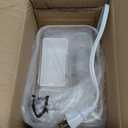 Rapid Egg Cooker Electric 6 Eggs Capacity, Soft, Medium, Hard Boiled, Poacher, Omelet Maker Egg Poacher With Auto Shut-Off, BPA Free-White